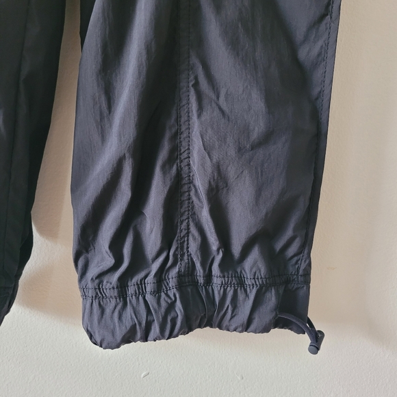 Free People The Noiseless Way Home Jogger Black Lightweight Zip Front Pockets XS - Picture 9 of 11